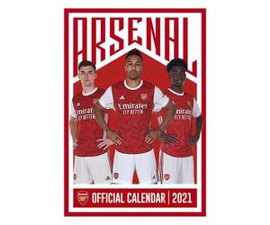 Arsenal FC 2021 Calendar - Official A3 Wall Format Calendar (US IMPORT)