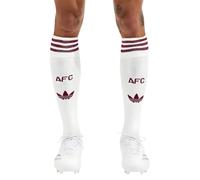 Arsenal FC 2025/26 Third Socks in White | Size: Large Arsenal FC White L