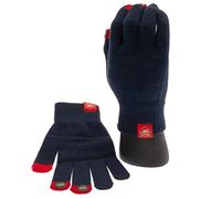 Arsenal FC Adult Knitted Gloves - Touchscreen Compatible - Authentic EPL