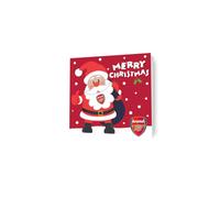Arsenal FC Christmas Card - 6x6 inches with Envelope