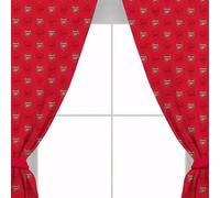 Arsenal FC Crest Curtains Repeat 72" Crest Gift Fan Officially Licensed