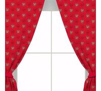 Arsenal FC Crest Curtains Repeat 72" Official Licensed