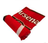 Arsenal Fc Fleece Blanket Red (One Size)