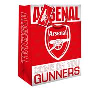 ARSENAL FC GIFT BAG FOOTBALL MEDIUM BIRTHDAY GIFT BAG