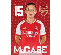 Arsenal FC McCabe 23/24 Headshot Poster A2