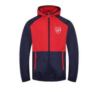 Arsenal FC Mens Jacket Shower Windbreaker Official Football Gift