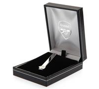 Arsenal FC Men's Silver Plated Tie Slide Arsenal FC Silver One Size