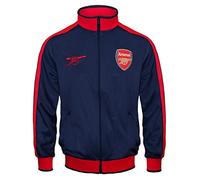 Arsenal FC Boys Jacket Track Top Retro Kids OFFICIAL Football Gift Navy Blue 4-5 Years