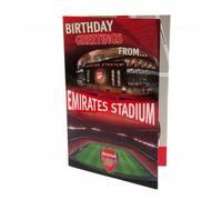 Arsenal FC Official Football Gift Pop-Up Birthday Card - A Great Birthday Gift Idea For Men And Boys