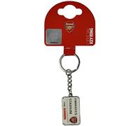 Arsenal FC Official Football Street Sign Keyring (One Size) (Red/White)