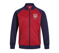 Arsenal FC Official Gift Boys Retro Track Top Jacket Red 8-9 Years MB