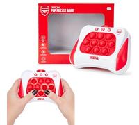 Arsenal FC Officially Licensed Pop It Electric: Pop Up Lights Puzzle Game. Perfect for any fan of the Gunners. Ideal Kids Toy Gift - Bubble Sensory, Electronic Smart Antistress Fidget Toy