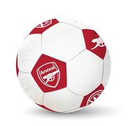 Arsenal FC Football Shaped Cushion White - 25cm