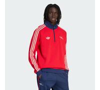 Adidas Arsenal Fc Originals Half Zip Sweatshirt Red S Men