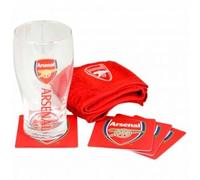 Arsenal FC Pint Glass Mini Bar Set