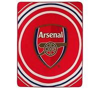 Arsenal FC Pulse Design Fleece Blanket (One Size) (Red)