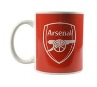 Arsenal FC Slogan 325ml Mug in Red Arsenal FC Red