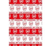 ARSENAL FC WRAPPING PAPER FOOTBALL ROLL WRAP 3M BIRTHDAY GIFT WRAP