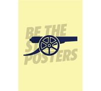 Arsenal FC Yellow Cannon Poster Unframed A4