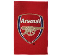 Arsenal Football Club Printed Bedroom Floor Rug/Mat (One Size) (Red)