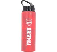 Arsenal Football Drinkware Aluminium Bottle 750ml Red Premier League Official