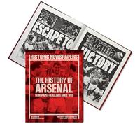 Arsenal Newspaper Headlines Football Book - Gift (LAST MINUTE GIFT) Approx A3 in size - NEWLY UPDATED FOR THE 2024 SEASON - Fast Delivery! Buy NOW and PERSONALISE LATER! (Arsenal 2024)