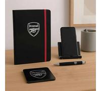 Arsenal Office Set - Pen Notebook Coaster & Phone stand