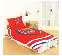 Arsenal Official F.C. 'Pulse' Reversible Single Duvet Quilt Cover Set