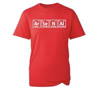 Arsenal Periodic Table T-Shirt | Fun Science-Inspired Football Tee for Fans