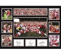 Arsenal Premier League Champions 2026 Poster Print - Champions Wall Art Featuring Mikel Arteta, Declan Rice & David Raya - Football Trophy Celebration Poster, A1 HUGE Poster Print (840x594mm)