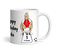 Arsenal Shitting On Tottenham Funny Football Gift Team Rivalry Personalised Mug | Football Gift For Men | Funny Joke Spoof Football Team Mug |Football Rivalry vs Team | Football gift For Him