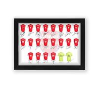 Arsenal Team 2024-25 Signed Poster Print - Limited Edition Autograph Fan Gift - Collectible Memorabilia Merchandise (Unframed A3 (30x40cm))