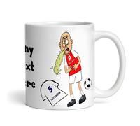 Arsenal Vomiting On Tottenham Funny Football Gift Team Rivalry Personalised Mug | Football Gift For Men | Funny Joke Spoof Team Football Mug |Football Rivalry Vs Any Team Sick On Footy Gift For Him