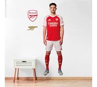Arsenal Wall Sticker - Declan Rice 25/26 Player + AFC Decal Set Football Art (LIFESIZE)