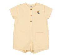 Arsène Vichy Organic Cotton Playsuit Yellow 2 years