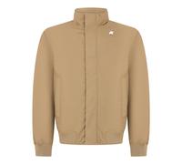 Arsene Warm Micro Canvas Jacket - male - K-Way - Rain Jackets - Beige - XL - Jackets XL