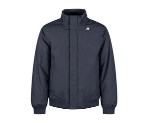 Arsene Warm Micro Canvas - male - K-Way - Bomber Jackets - Blue - 2XL - Jackets 2XL