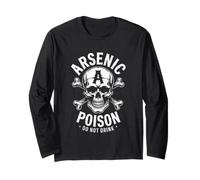 Arsenic Poison Skull Do Not Drink Long Sleeve T-Shirt