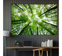 Arsey Green Tapestry Forest Sky Wall Tapestry Nature Landscape Ceiling Tapestries Aesthetic Wall Hanging Decor Bedroom Living Room, 200x150cm