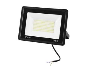 arsglaci 30W Outdoor Spotlight Flood Light, 6000K White IP66 Waterproof Super Bright Wall Light, Suitable for Doorway, Backyard, Garage, Tunnel and Other Scenes. (100, Watts)