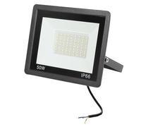 arsglaci 50W Outdoor Spotlight Flood Light, 6000K White IP66 Waterproof Super Bright Wall Light, Suitable for Doorway, Backyard, Garage, Tunnel and Other Scenes. (50, Watts)
