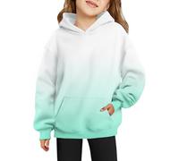 Arshiner Girls' Hoodie Warm Fleece Autumn Winter 6-15 Years | With Pockets, Loose-fitting Comfortable Sports Hoodie Sweatshirt, Leisure School Long-sleeved, Everyday Fashion Tops