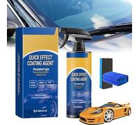 Arshipscho Car Quick-Acting Coating Agent Spray, 2025 New 120ml Car Wax Polish Sprays, 3 in 1 Quick Effect Coating Agent for Car- Long-Lasting Protection for Your Car (1Pcs)