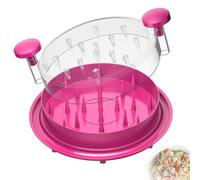 Arshray Chicken Shredder Large Chicken Shredder Tool Twist, Meat Shredder Machine with Cleaning Brush, BPA Free, Strong Anti-Slip, Dishwasher Safe, Suitable for Pork Beef Chicken (Pink)