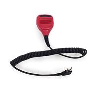 ARSMI Red Speaker Microphone Mic Speaker PTT Audio Port Fit For Baofeng UV5R UV82 F8HP 82 Fit For KENWOOD TK 3107 3207 3307 370 260 walkie-talkie microphone (Color : 1 PCS)