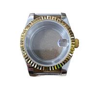 ARSMI Watch PVD Case 39mm Japan NH35/NH36 Automatic Movement Stainless Steel Sapphire Glass Through The Bottom case (Color : Case 1)
