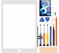 ARSSLY Touch Screen for iPad 2018/6th Gen Touch Screen for iPad 6 A1893 A1954 9.7 Inch Digitizer Screen Replacement with Repair Kit (No Home Button, No LCD Display) (White)