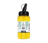 ARSUK 6mm Airsoft BB Pellets - 0.12g Yellow - 2000 Count - Smooth, Seamless Plastic Rounds for Reliable Performance in Practice, Training, and Recreational Games