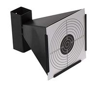 ARSUK Airsoft Target - 14cm Funnel Holder Metal Pellet Catcher Target, Shooting Targets Accessories & Equipment for Air Pistol, Airsoft BB Gun Shooting Practice with 50 Target Papers