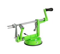 ARSUK Apple Peeler Slicer Corer 3 in 1 Fruit Peeler Machine for Potatoes Heavy Duty Cast Iron Body Material Stainless Steel Adjustable Blade for Easy Kitchen Use with Anti Slip Powerful Suction Base